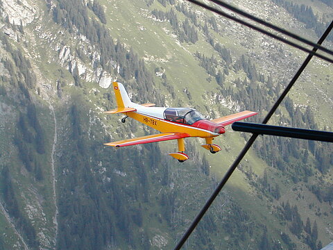 Jodelflugzeug.