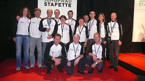 Das ganze Team der Alpenfüchs 2008.