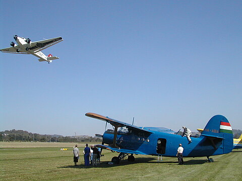 Start der Ju-52.