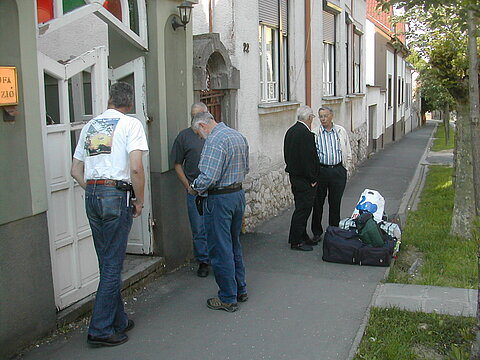Bereit für die Heimreise.
