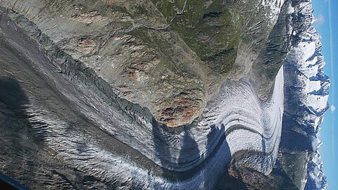 Aletschgletscher vor uns ...