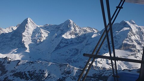 Eiger, Mönch und Jungfrau.