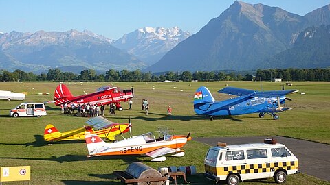 Am Ende der Reise zurück in Thun.