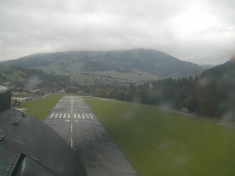 Start in Richtung Saanen