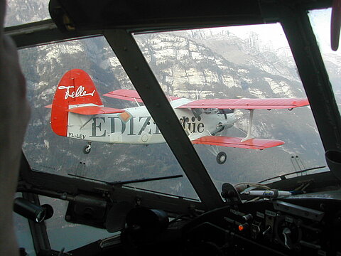 Die Littauisch zugelassene AN-2.