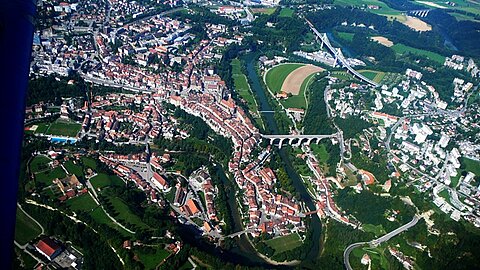 Stadt Fribourg.