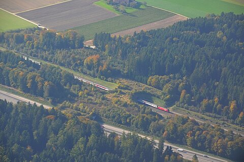 Intercityzug umgebung Burgdorf.
