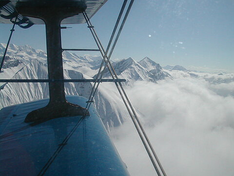 Blick in Richtung Waadtländeralpen.