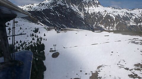 Skigebiet Adelboden.