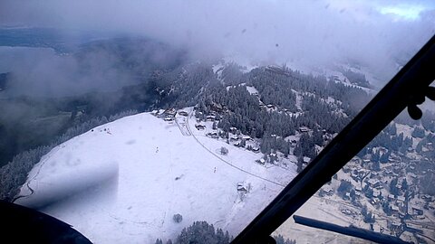 Rigi Kaltbad mit Zugersee.