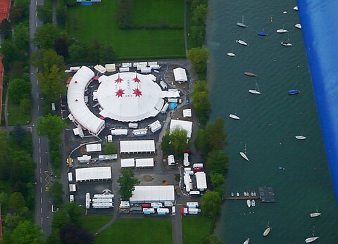 Zirkus Knie in Zürich.