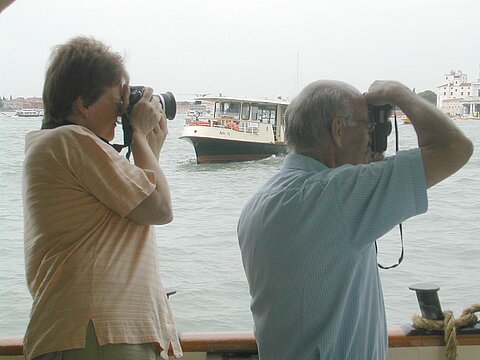 Was da wohl fotografiert wird?