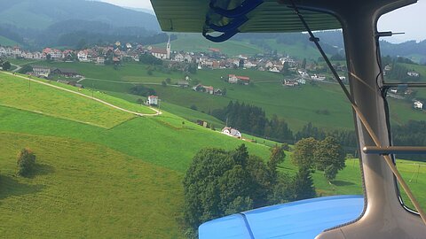 Über dem Toggenburg.