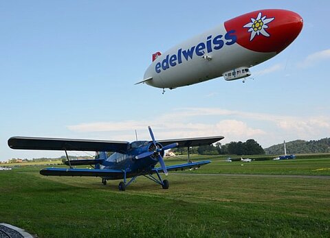 Die Anna bereit für einen weiteren Flug.