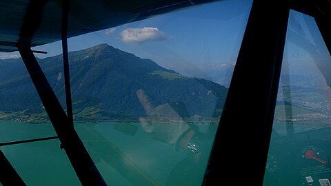 Die Rigi und der Zugersee.