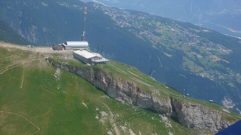 Skigebiet von Montana.