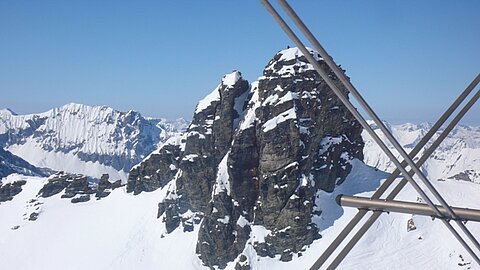 Ein Bergspitz in der Gegend vom Gemmipass.