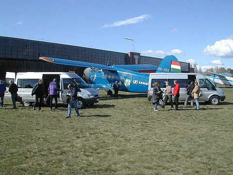 Rückflug in die Schweiz.