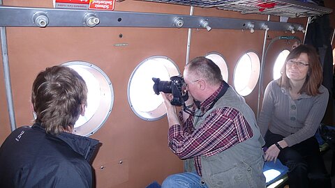 Wird selbstverständlich von unseren Passagieren auch fotografiert.