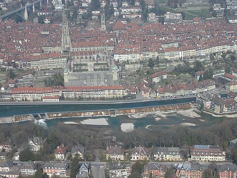 Das Münster in Bern.