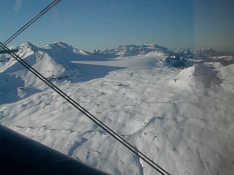 Forabgletscher bei Flims.