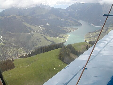 Stause beim Col de Mosses.
