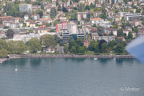 Viele Schaulustige sind nach Vevey gekommen.