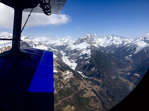 Titlis von der hinteren Seite.