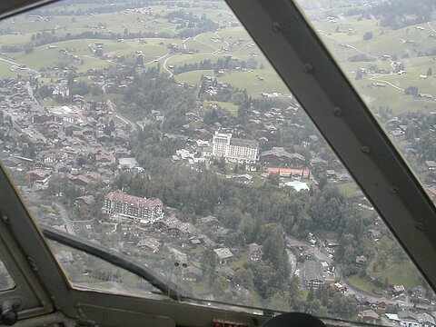 Ortschaft Gstaad.