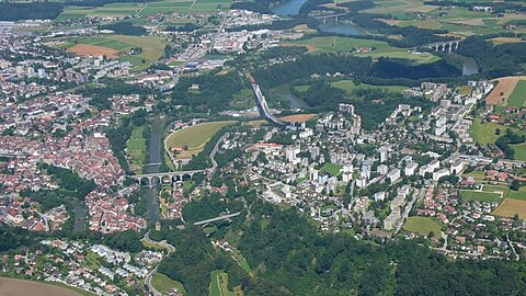 Die Altstadt.
