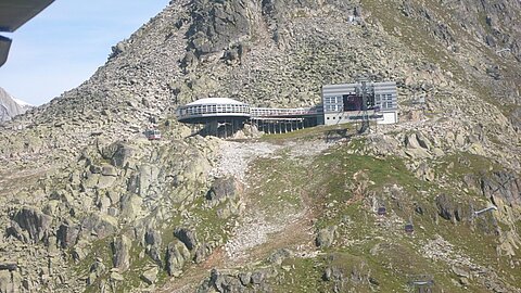 Bergstation am Eggishorn.