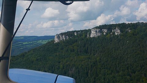 Entlang dem Jura.