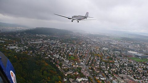 Start der Ju-52 und An-2.