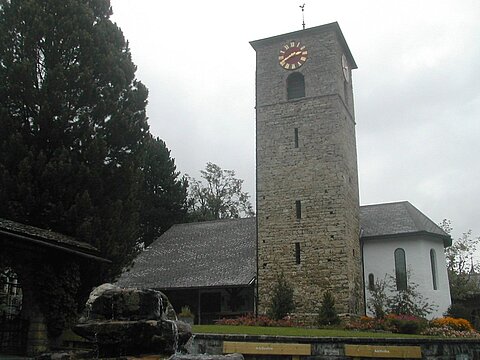 Kirche in Adelboden.