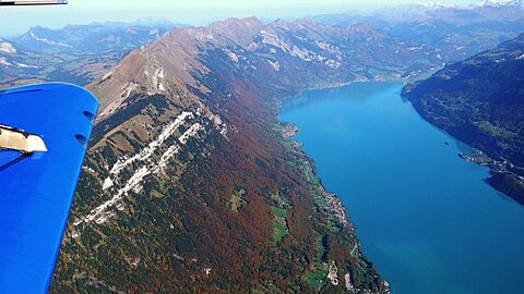 Herbststimmung am Brienzersee.