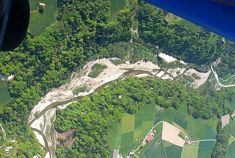 Sensegraben bei Schwarzwasserbrücke.