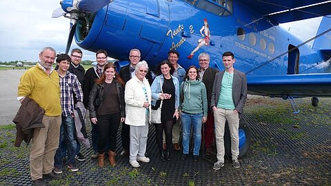 Geburtstagsflug unter den Wolken 11.5.2013