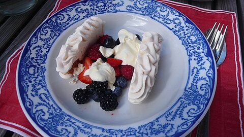 Der Typische Dessert von Saanen.