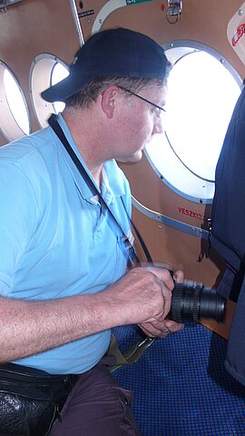Alles wird fotografiert und festgehalten.