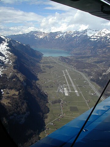 Flugplatz Meiringen.