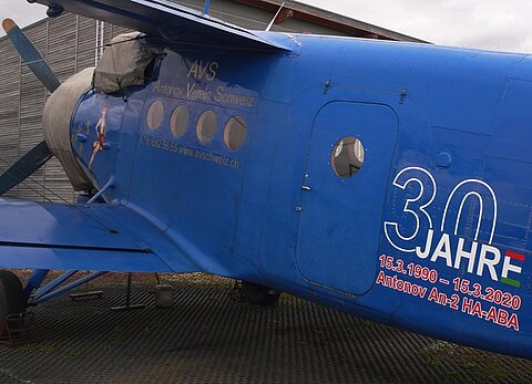 Jubiläumsflug 30 Jahre HA-ABA 15.3.2020