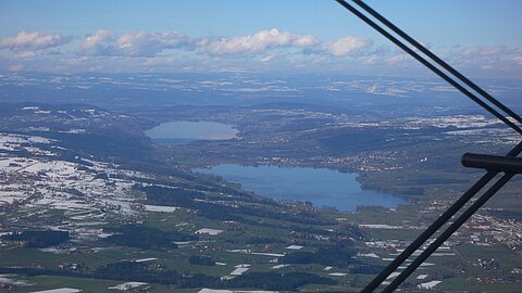 Baldeggersee und Halwilersee.