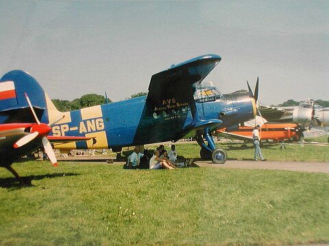 Auch die AN-2 war ein besonderes Flugzeug an diesem Wochenende.