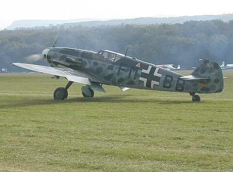 Messerschmitt Me-109.