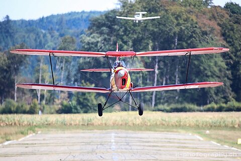 Stampe beim Start.