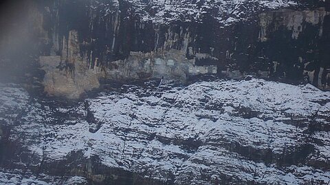 Fenster in der Eigernordwand.