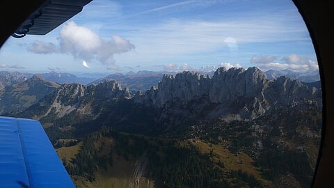 Bergspitzen die Gastlosen.
