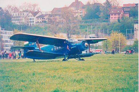 Der Motor wird auf Voleistung hochgeschraubt.