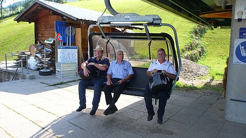 Hinauf auf den Giferspitz.