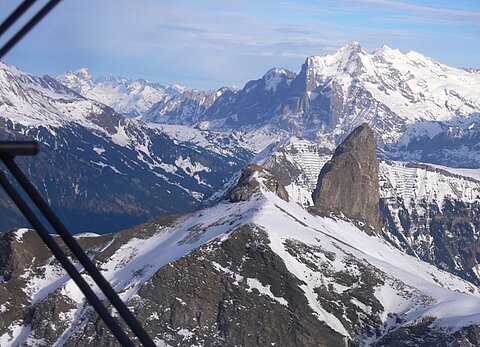Lobhorn oberhalb Lauerbrunnental.